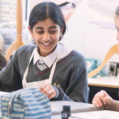 Art Group of Girls