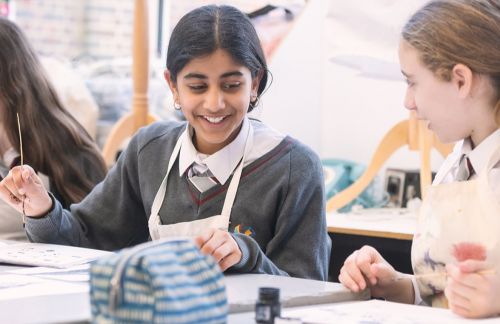 Art Group of Girls