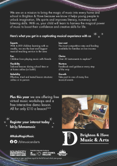 BHMA Magic of Music Flyer Page 2