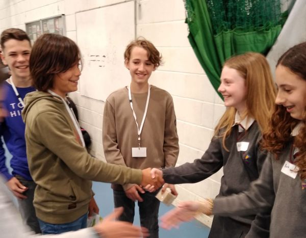 Hand shake Close up 1